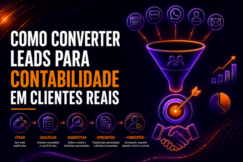 Como converter leads para contabilidade em clientes reais