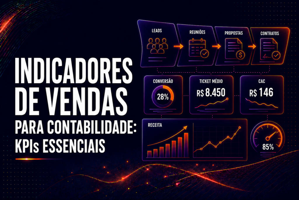 Indicadores de Vendas para Contabilidade: 15 KPIs