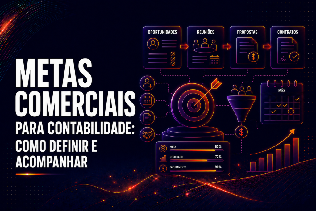 Metas comerciais para contabilidade como definir e acompanhar