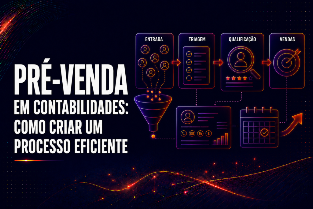 Pré-venda em contabilidades como criar um processo eficiente